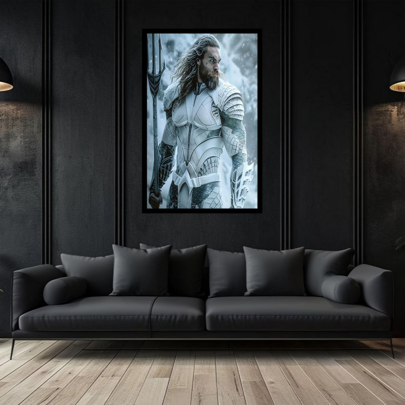 تابلو بکلیت طرح نقاشی و هنر دیجیتال شخصیت سینمایی آکوامن مدل B-bu2774