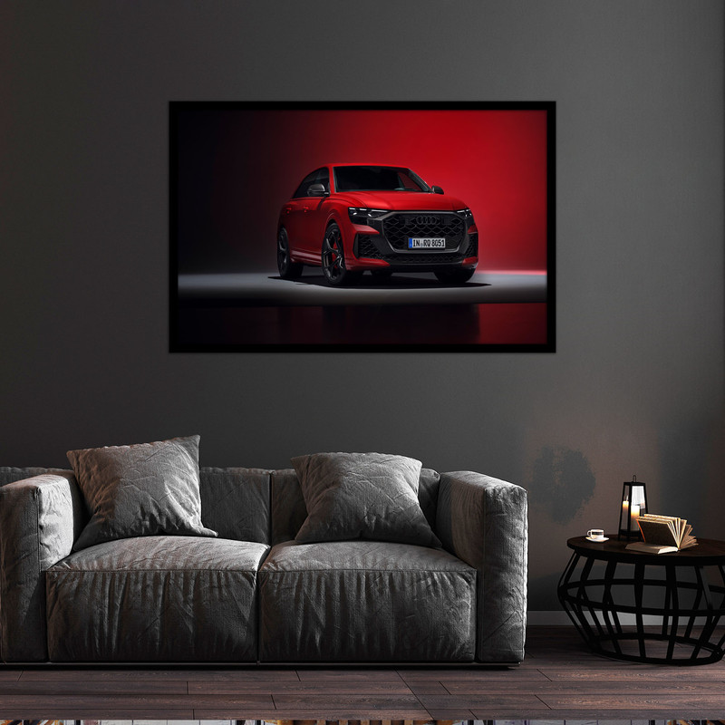 تابلو بکلیت طرح ماشین اسپرت مدل B-bu1088