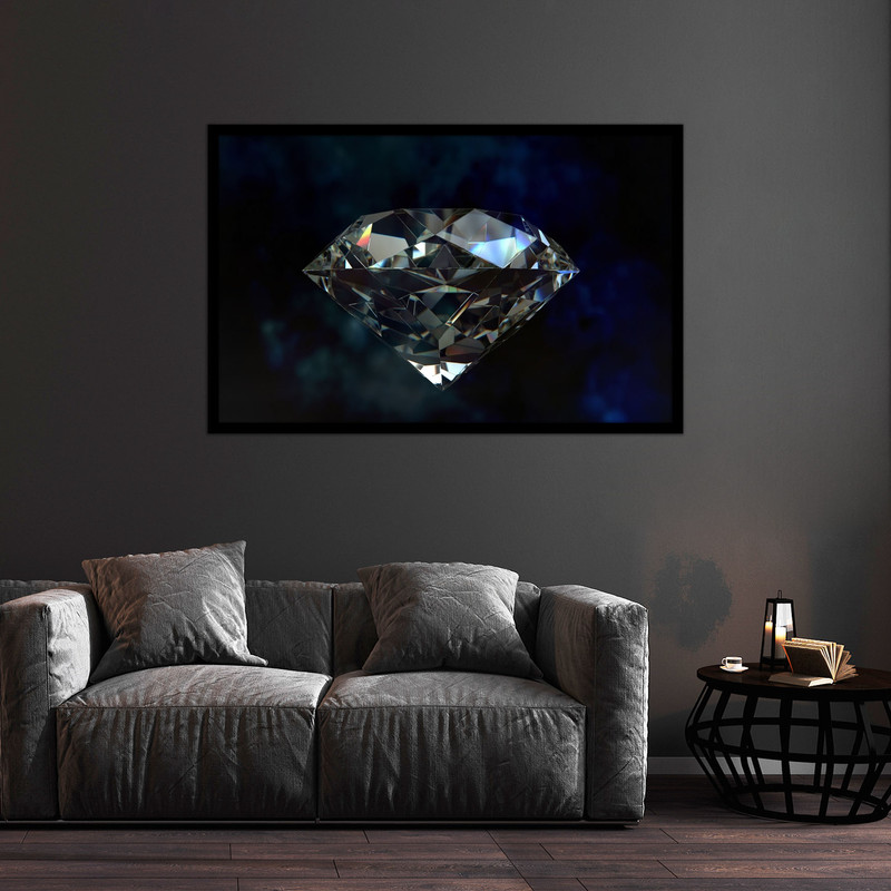 تابلو بکلیت طرح الماس و جواهرات مدل B-bu2030