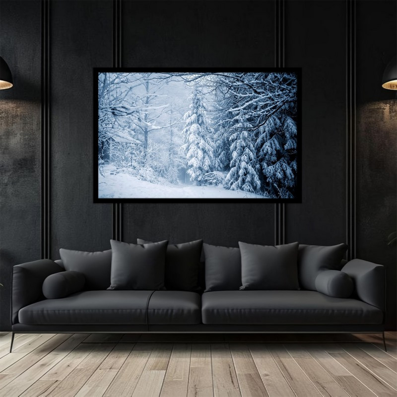 تابلو بکلیت طرح کوه و کوهستان منظره طبیعت و جنگل مدل B-bu5198