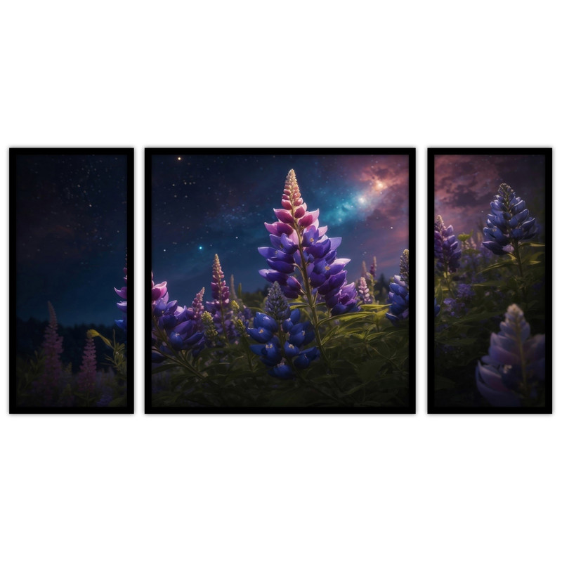 تابلو بکلیت طرح هنری و مدرن مدل B-bu3290 مجموعه 3 عددی