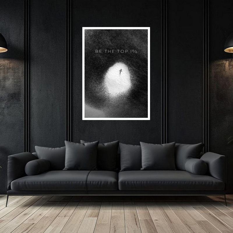 تابلو بکلیت طرح تجسمی دکوری هنری و مدرن و متن جمله انگلیسی مدل W-bu5325