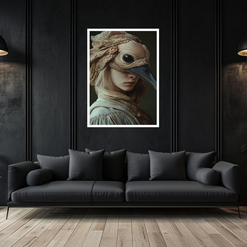 تابلو بکلیت طرح فانتزی تخیلی و دکوری هنری و مدرن مدل W-bu5364