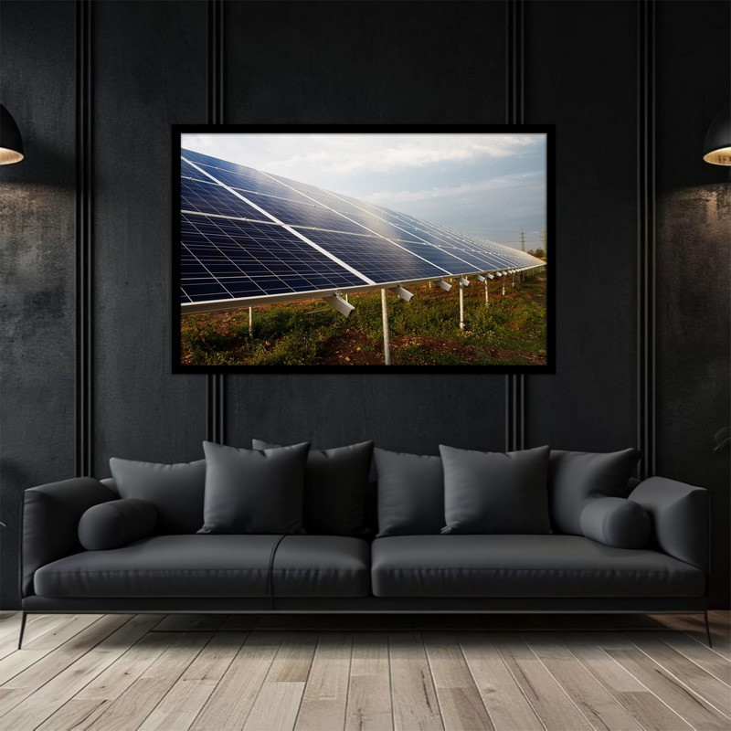 تابلو بکلیت طرح انرژی تجدید پذیر برق  پنل خورشیدی مدل B-bu5173