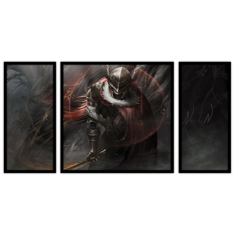 تابلو بکلیت طرح گیمینگ مدل B-bu3298 مجموعه 3 عددی