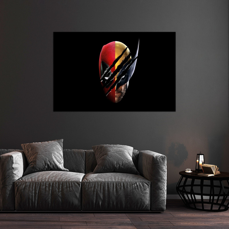 تابلو بکلیت طرح اکشن فیلم ددپول مدل B-bu2026