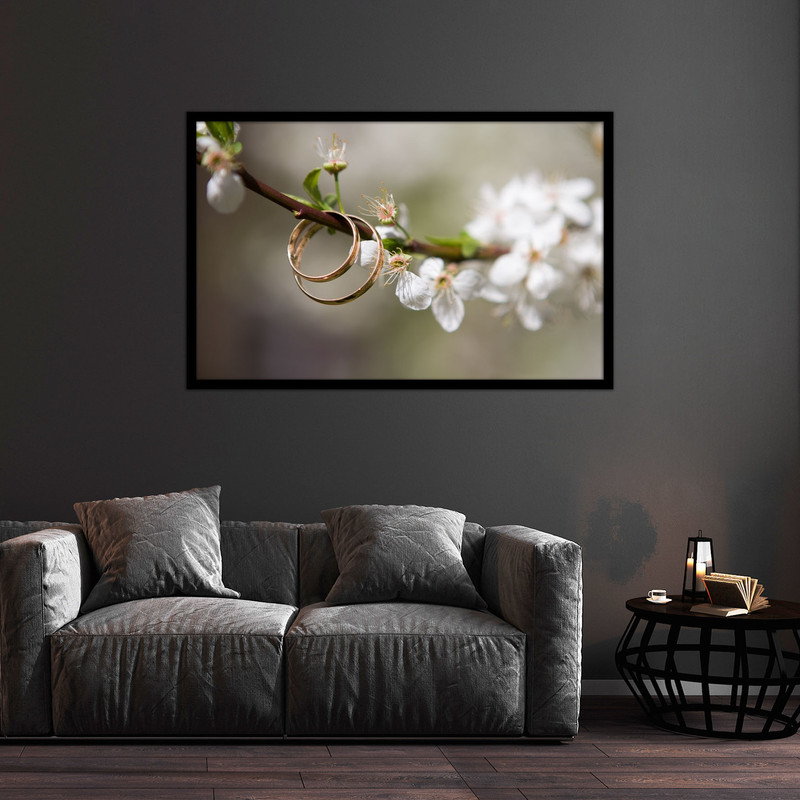 تابلو بکلیت طرح حلقه ازدواج مدل B-bu2081