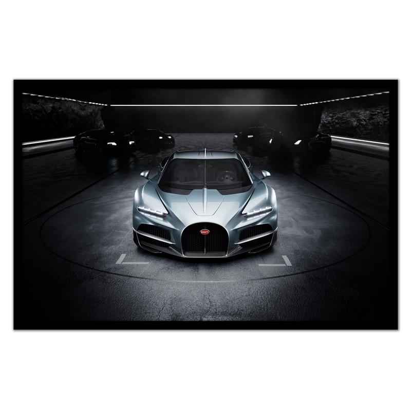 تابلو نوری بکلیت طرح ماشین بوگاتی مدل B-bu1225