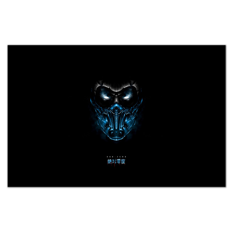 تابلو نوری بکلیت طرح مورتال کمبت ساب زیرو مدل  B-bu2072