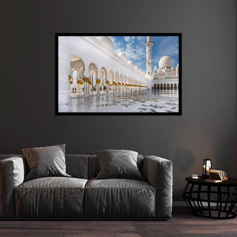 تابلو بکلیت طرح مذهبی مسجد مدل B-bu1309