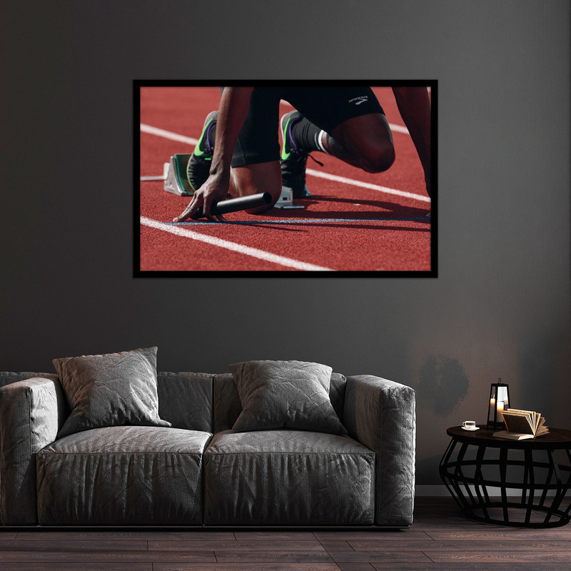 تابلو بکلیت طرح ورزشی دو و میدانی مدل B-bu1084