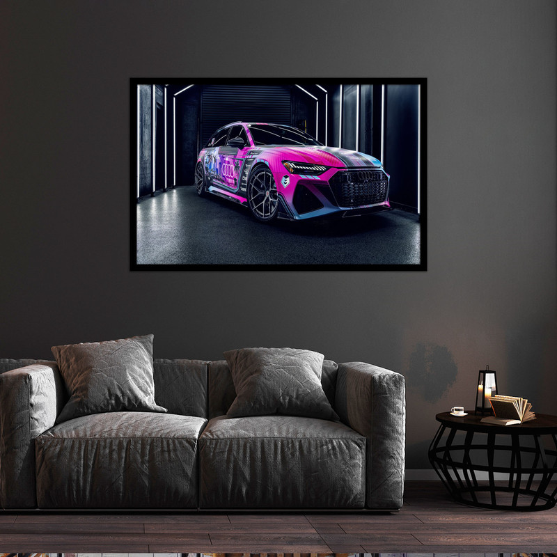 تابلو بکلیت طرح ماشین اسپرت مدل B-bu1085