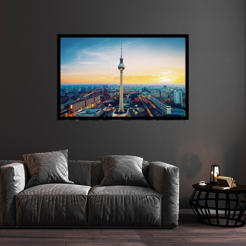 تابلو بکلیت طرح منظره شهری مدل B-bu1107