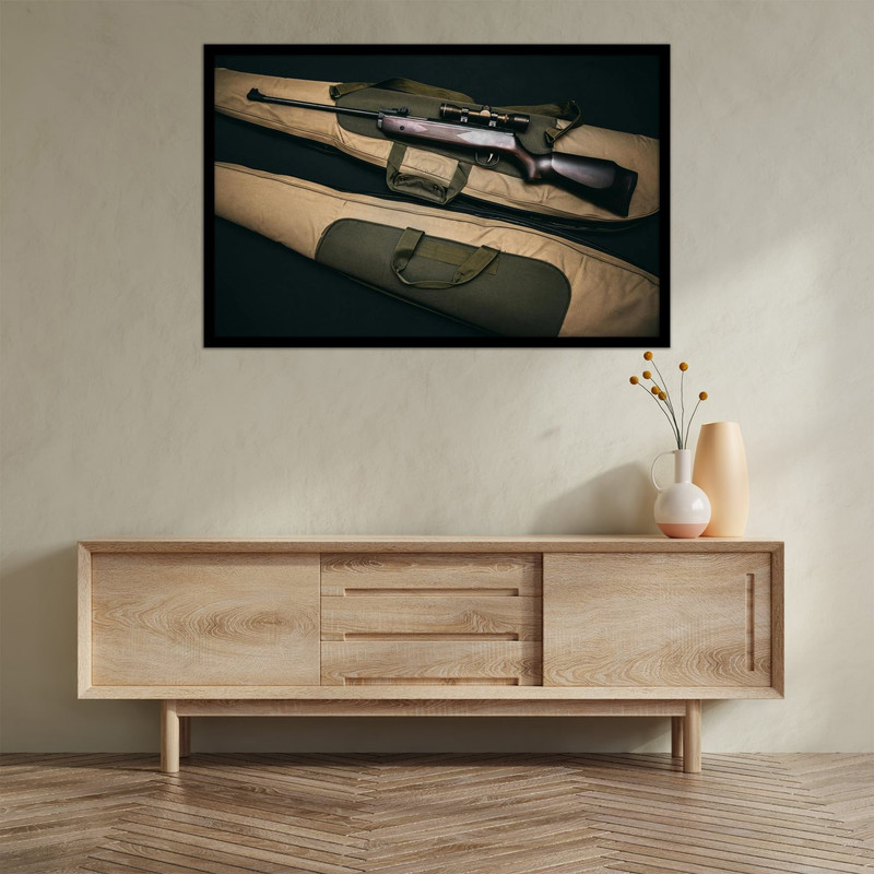 تابلو بکلیت طرح تفنگ اسنایپر  تک تیرانداز مدل  B-bu2729