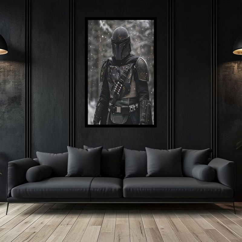 تابلو بکلیت طرح نقاشی و هنر دیجیتال جنگ ستارگان مدل B-bu2823