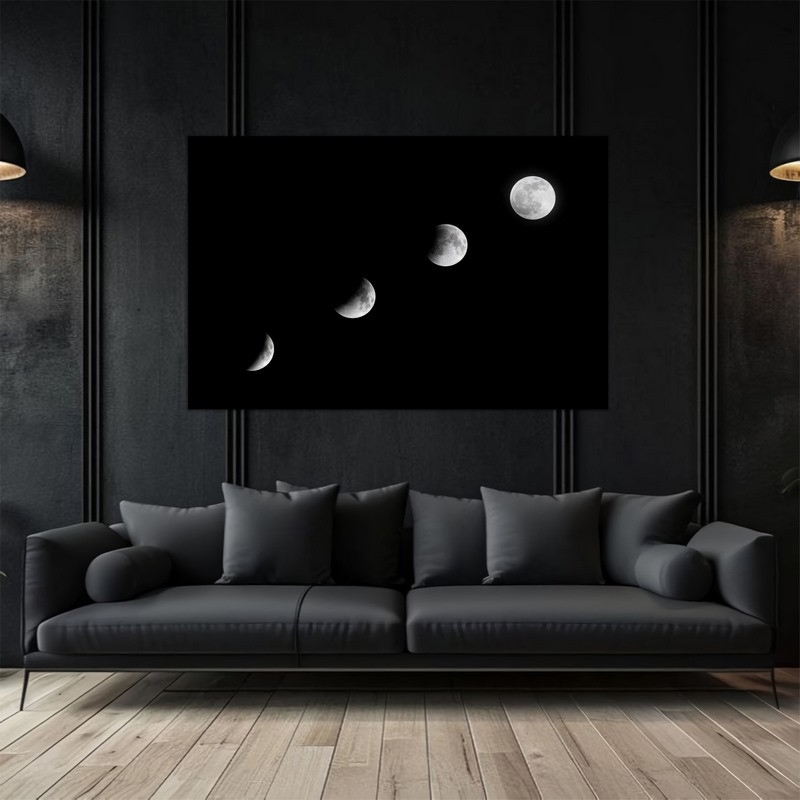 تابلو بکلیت طرح شب و ماه مدل B-bu2971