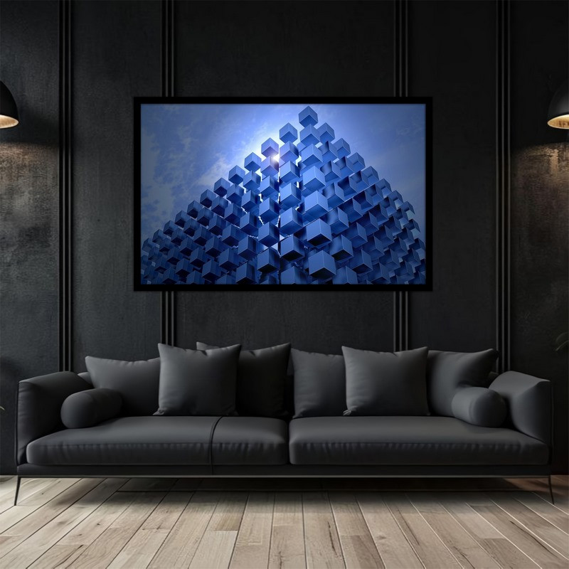 تابلو بکلیت طرح معماری مدرن و فانتزی مدل B-bu2981