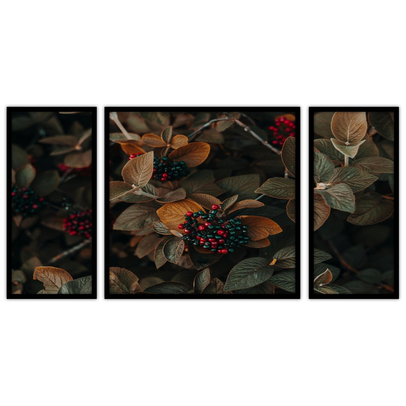 تابلو بکلیت طرح شاخه درخت مدل B-bu3354 مجموعه 3 عددی