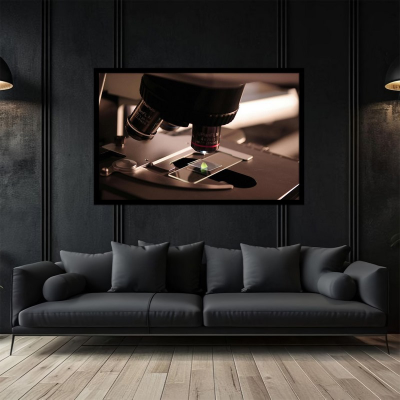 تابلو بکلیت طرح ازمایش و تجهیزات ازمایشگاه میکروسکوپ  مدل B-bu5276