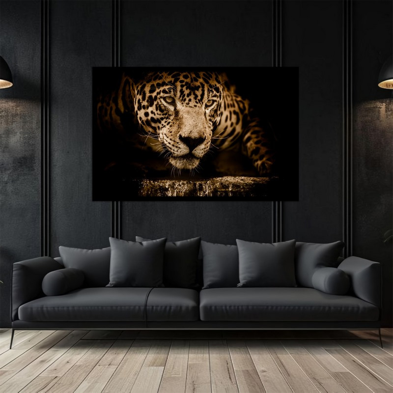 تابلو بکلیت طرح حیوانات یوزپلنگ مدل B-bu5030