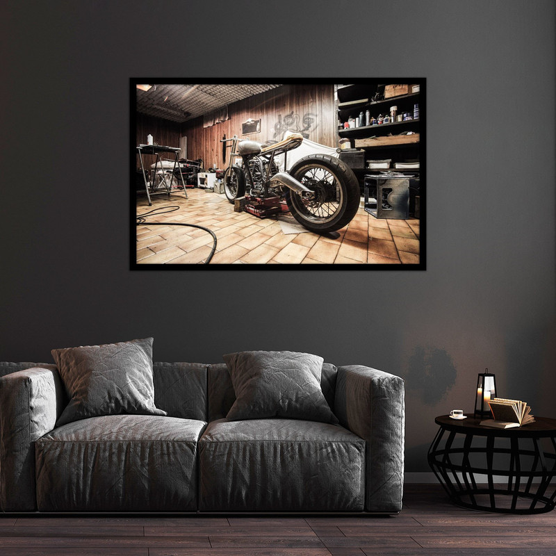 تابلو بکلیت طرح موتور سیکلت مدل B-bu1310