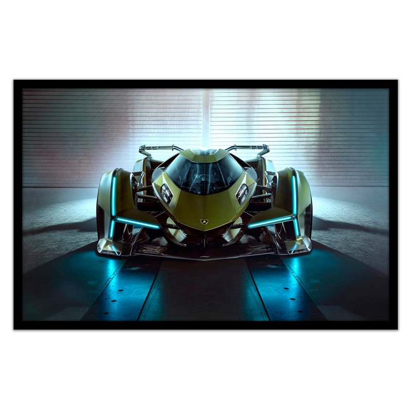 تابلو نوری بکلیت طرح ماشین لامبورگینی مدل B-bu2231