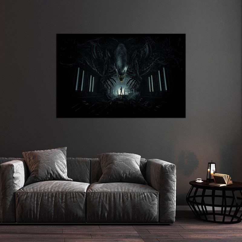 تابلو بکلیت طرح فیلم بیگانه ALIEN مدل  B-bu2203