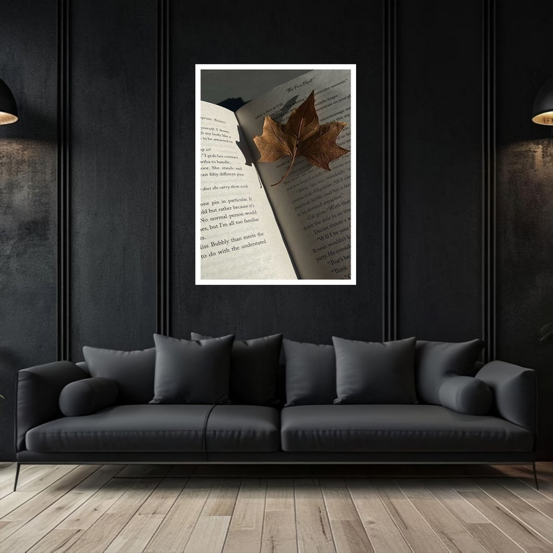 تابلو بکلیت طرح دکوری هنری و مدرن  فانتزی کتاب مدل W-bu5369