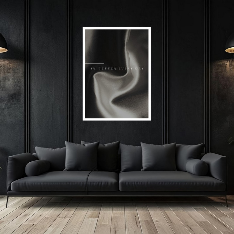 تابلو بکلیت طرح دکوری هنری و مدرن جمله انگلیسی مدل W-bu5413