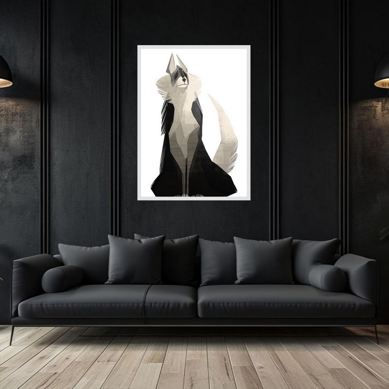 تابلو بکلیت طرح نقاشی مینیمال دکوری هنری و مدرن  مدل W-bu5418