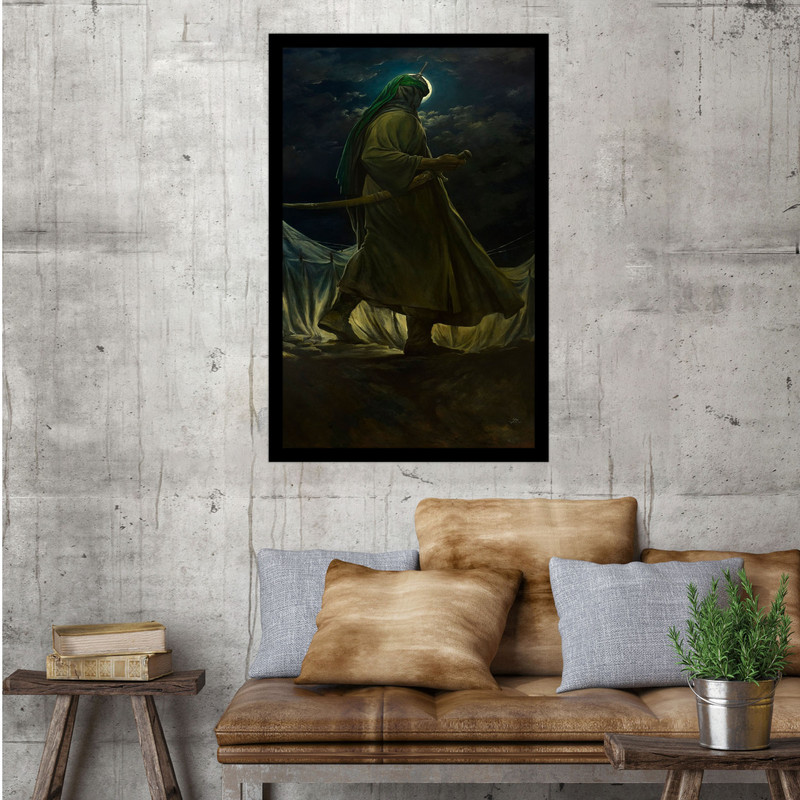 تابلو بکلیت طرح مذهبی عاشورا مدل B-bu1607