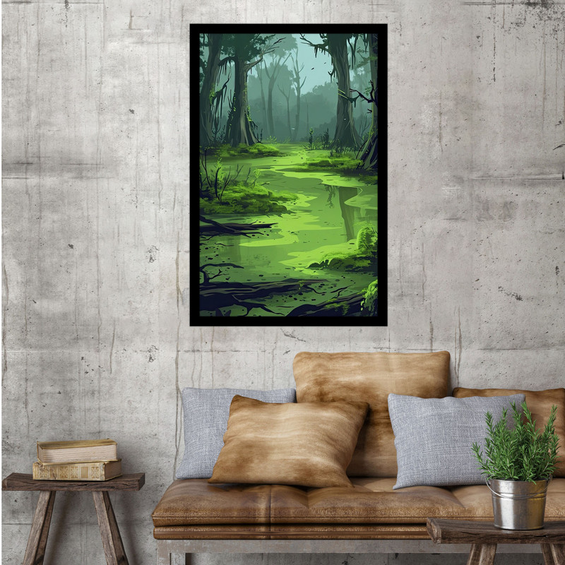 تابلو بکلیت طرح طبیعت مدل B-bu1636