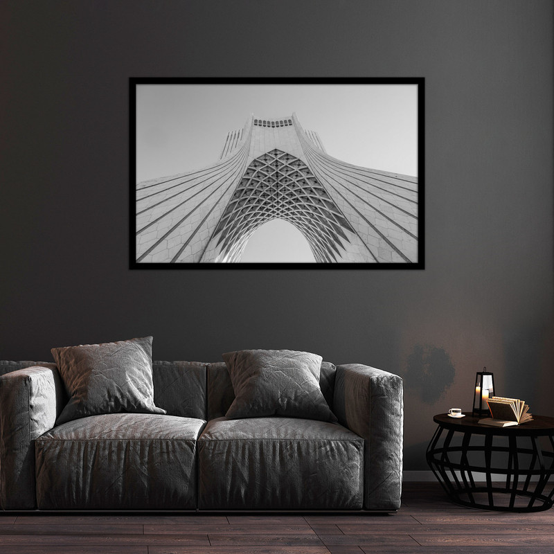 تابلو بکلیت طرح منظره شهری مدل B-bu1091