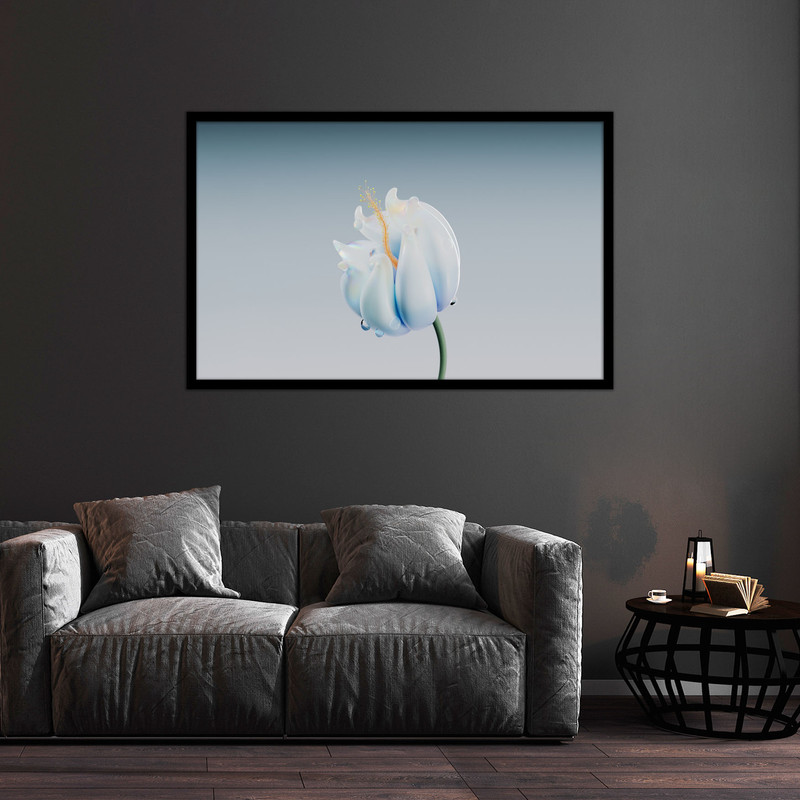 تابلو بکلیت طرح هنری مدرن گل مدل B-bu1113