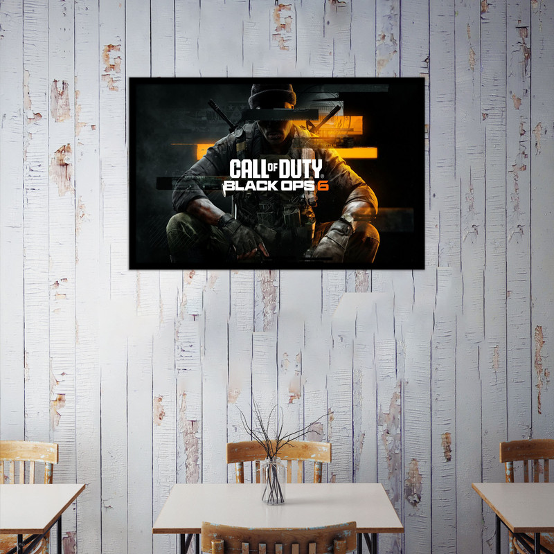 تابلو بکلیت طرح گیمینگ بازی کالاف دیوتی مدل B-bu1127