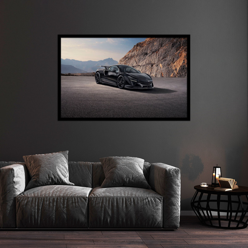 تابلو بکلیت طرح ماشین اسپرت مدل B-bu2049