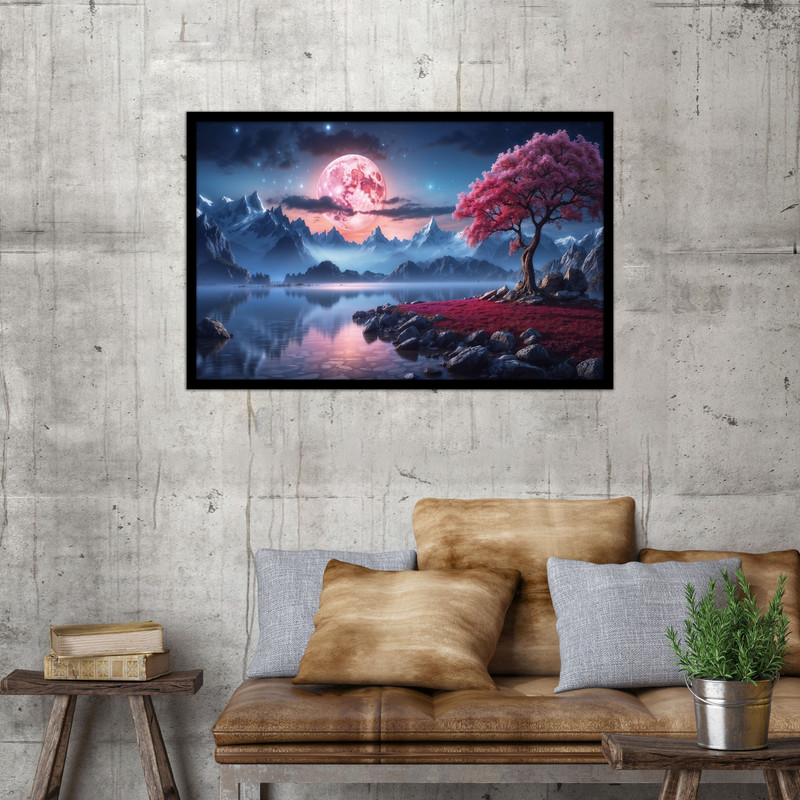 تابلو بکلیت طرح مدرن و دکوراتیو مدل B-bu1004