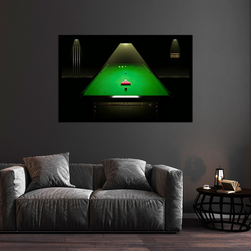 تابلو بکلیت طرح ورزشی بیلیارد مدل B-bu1402