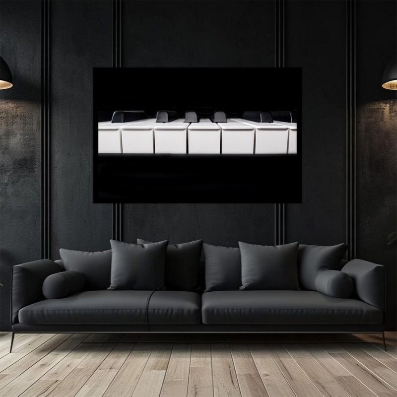 تابلو بکلیت طرح موسیقی پیانو مدل B-bu5148