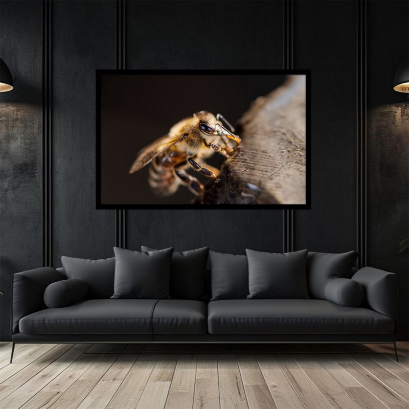 تابلو بکلیت طرح طبیعت و  زنبور عسل مدل B-bu5138