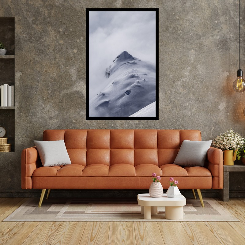 تابلو بکلیت طرح کوه و منظره زمستانی مدل B-bu5216