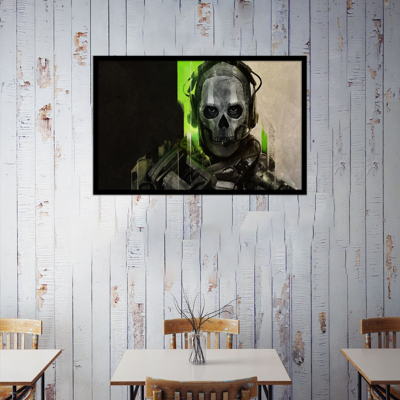 تابلو بکلیت طرح گیمینگ بازی کالاف دیوتی مدل B-bu1129