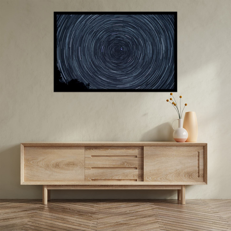 تابلو بکلیت طرح آسمان و ستاره ها مدل B-bu2681