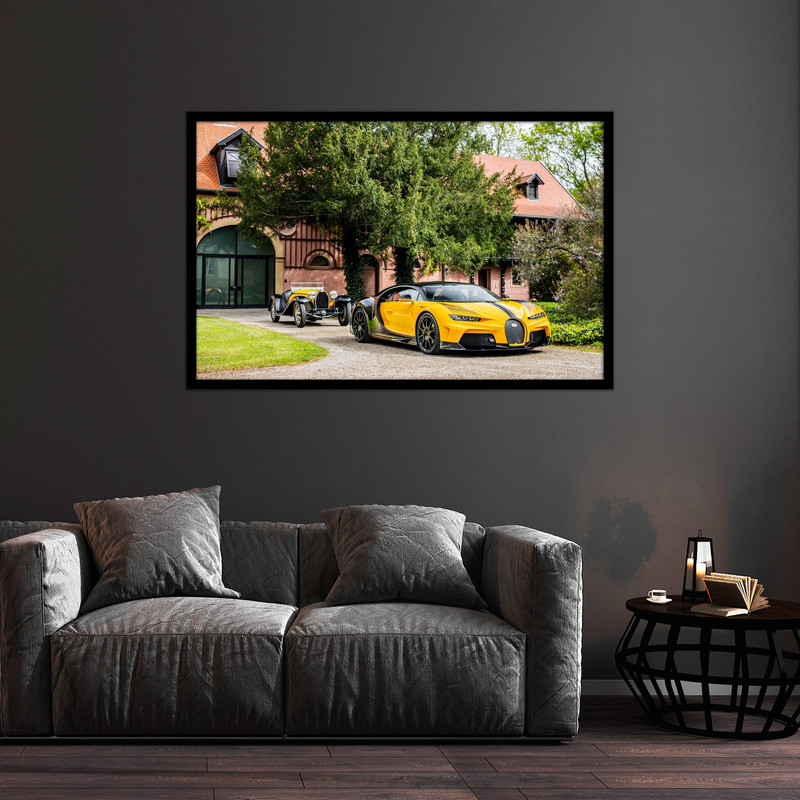 تابلو بکلیت طرح ماشین اسپرت مدل B-bu1121