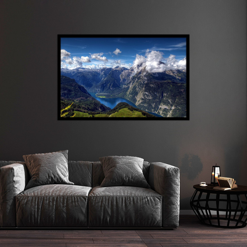 تابلو بکلیت طرح عکاسی هنری طبیعت و کوه مدل B-bu1265