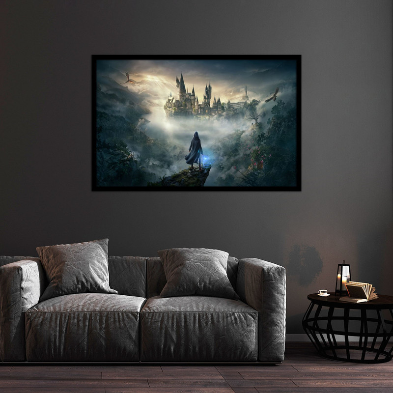 تابلو بکلیت طرح انیمیشن قلعه و دژ مدل B-bu1246