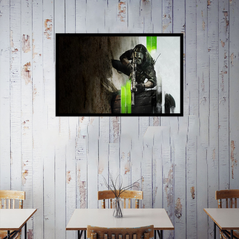 تابلو بکلیت طرح گیمینگ بازی کالاف دیوتی مدل B-bu1133