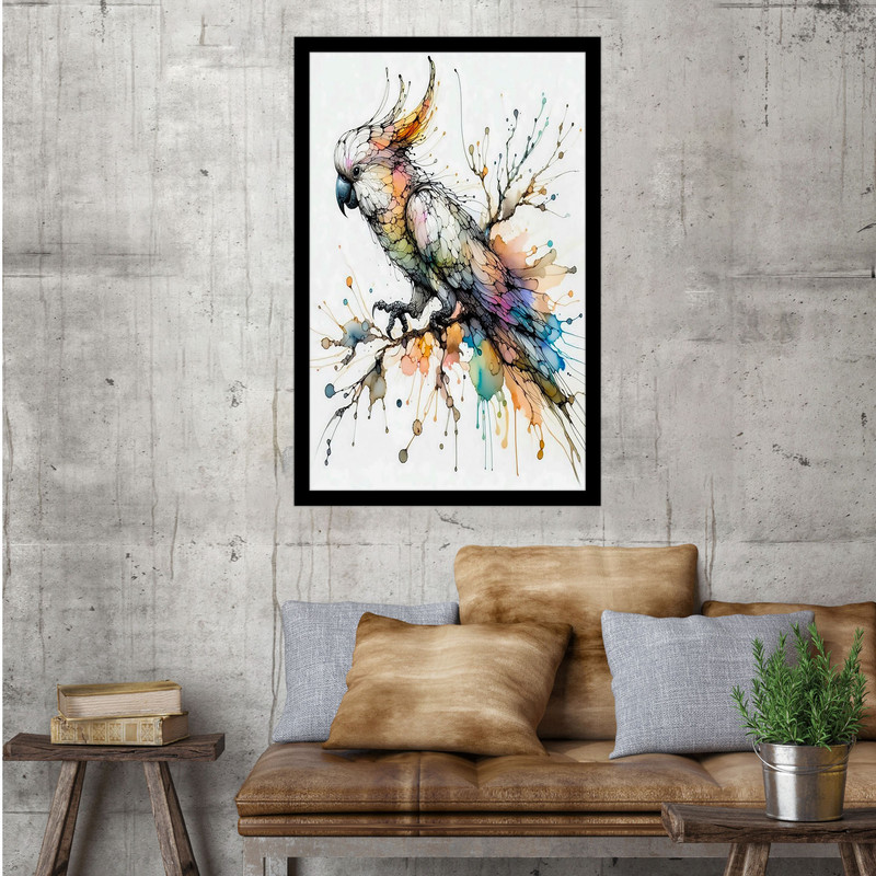 تابلو بکلیت طرح هنری مدرن مدل B-bu1537