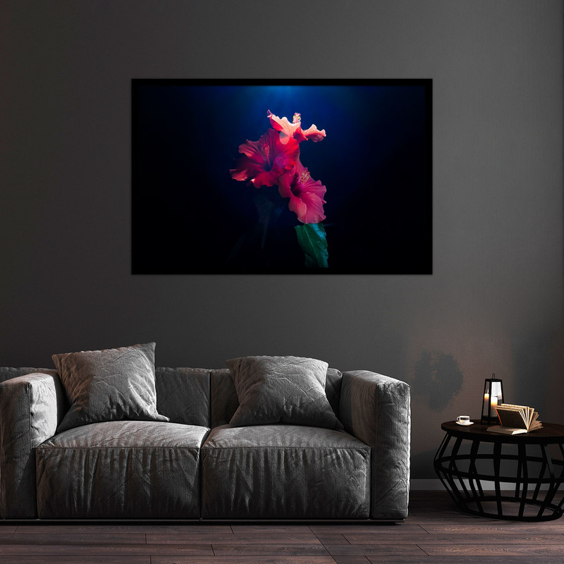 تابلو بکلیت طرح هنری گل مدل B-bu1244