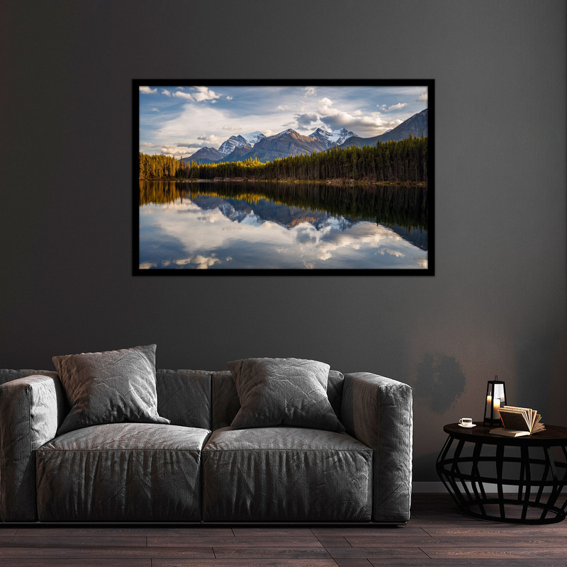 تابلو بکلیت طرح منظره طبیعت و دریا مدل B-bu1266